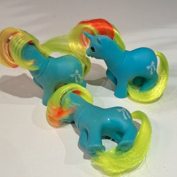 Baby Ribbon Qty 3 lot my little pony vintage G1 - Picture 3 of 6